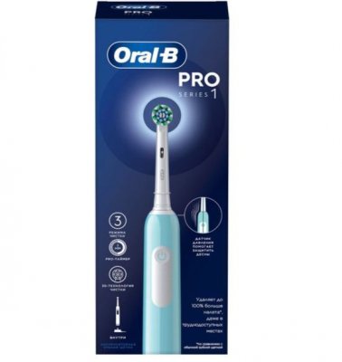 Купить oral-b (орал-би) электрическая зубная щетка pro 1 тип 3791 crossaction+ зарядное устройство 3757 в Бору