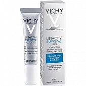 Купить vichy liftactiv supreme (виши) крем-уход для разглаживания мимических морщин на коже вокруг глаз 15мл в Бору