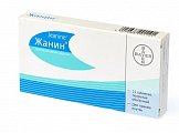 Купить жанин, таблетки, покрытые оболочкой 2мг+0,03мг, 21 шт в Бору