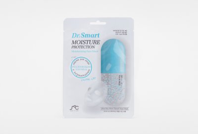 Купить dr. smart (др.смарт) moisture protection маска тканевая для лица увлажняющая с керамидами, 1 шт в Бору