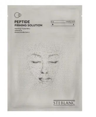 Купить steblanc (стебланк) маска для лица тканевая укрепляющая с пептидами, 1 шт в Бору