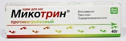 Купить микотрин, крем для ног, 40г в Бору