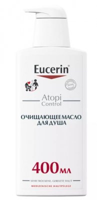 Купить eucerin atopicontrol (эуцерин) масло для душа очищающее 400 мл в Бору