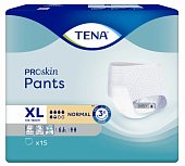 Купить tena proskin pants normal (тена) подгузники-трусы размер xl, 15 шт в Бору