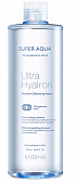 Купить missha (миша) super aqua ultra hyalron вода мицеллярная для всех типов кожи лица, 500мл в Бору