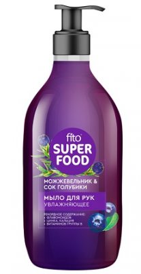 Купить фитокосметик fito superfood мыло для рук жидкое увлажняющее, 520мл в Бору