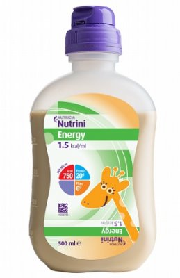 Купить nutrini energy (нутрини) смесь жидкая для детей от 1 года до 6 лет, 500 мл в Бору