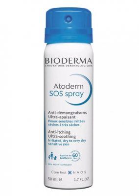 Купить bioderma atoderm sos (биодерма атодерм) спрей для лица и тела 50мл в Бору