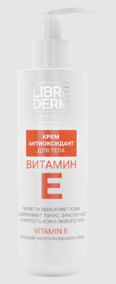 Купить librederm витамин е (либридерм) крем-антиоксидантный для тела, 200мл в Бору