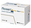 Купить лозап плюс, таблетки, покрытые оболочкой 12,5мг+50мг, 90 шт в Бору