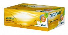 Купить экорал, капсулы 50мг, 50 шт в Бору