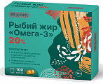 Купить рыбий жир омега-3 bioforte, капсулы 100шт бад в Бору