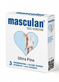 Купить masculan (маскулан) презервативы особо тонкие ultra fine 3шт в Бору
