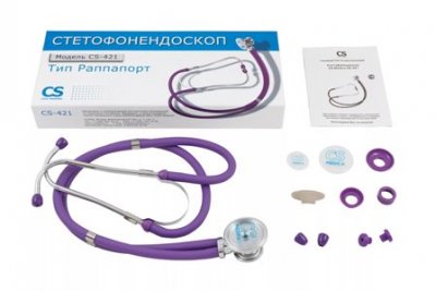 Купить стетофонендоскоп cs medica cs-421 (фиолет) в Бору