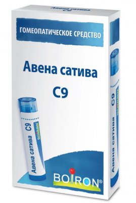Купить авена сатива с9, гомеопатический монокомпонентный препарат растительного происхождения, гранулы гомеопатические 4 гр в Бору