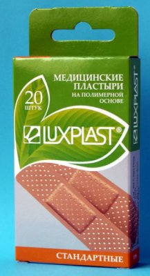 Купить luxplast (люкспласт) пластырь полимерный телесный 19 х 72мм, 20 шт в Бору
