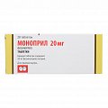 Купить моноприл, таблетки 20мг, 28 шт в Бору