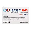 Купить телзап ам, таблетки 5мг+80мг, 56 шт в Бору