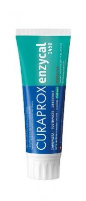 Купить curaprox (курапрокс) зубная паста enzycal 1450ppm, фториды менее 0,15%, 75мл в Бору