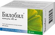 Купить билобил, капсулы 40мг, 60 шт в Бору
