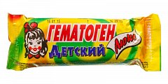 Гематоген детский Люкс, плитка 40г БАД