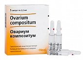 Купить овариум композитум, раствор для внутримышечного введения гомеопатический 2,2мл, ампулы 5шт в Бору
