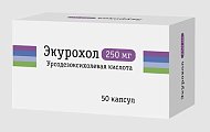 Купить экурохол, капсулы 250мг, 50 шт в Бору