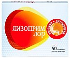 Купить лизоприм лор, таблетки массой 200мг, 50 бад в Бору