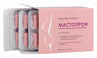 Купить мастопроф фитосбор фитол-1, капсулы 30шт бад в Бору