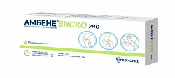 Купить амбене виско уно, раствор для внутрисуставного введения 1%, шприц 2 мл, 1 шт в Бору
