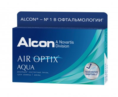Купить контактные линзы air optix aqua, 6 pk в Бору