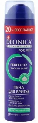 Купить деоника (deonica) пена для бритья для чувствительной кожи, 240мл в Бору