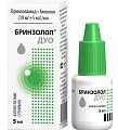 Купить бринзолол дуо, капли глазные 10мг+5мг/мл, флакон-капельница 5 мл в Бору