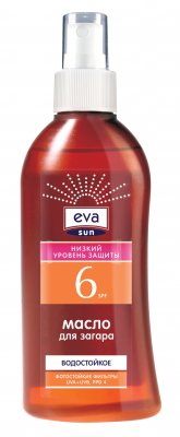 Купить eva sun (ева сан) масло для загара, 150мл spf6 в Бору