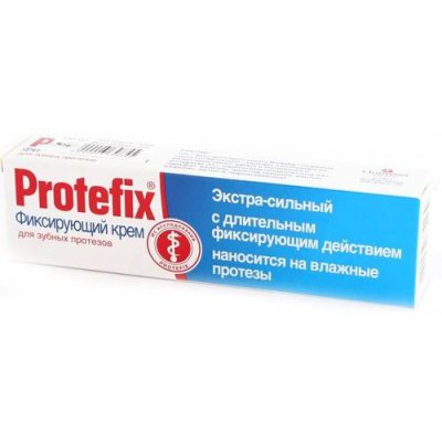 Купить протефикс (protefix) крем для фиксации зубных протезов 40мл в Бору