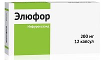 Купить элюфор, капсулы 200мг, 12 шт в Бору