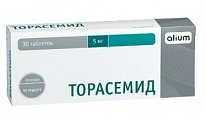 Купить торасемид, таблетки 5мг, 30 шт в Бору