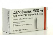 Купить салофальк, суппозитории ректальные 500мг, 30 шт в Бору