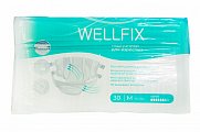 Купить подгузники для взрослых веллфикс (wellfix) размер m 30 шт в Бору