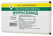 Купить фуросемид, раствор для внутривенного и внутримышечного введения 10мг/мл, ампулы 2мл, 10 шт в Бору