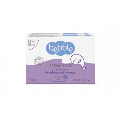 Купить bebble (бэббл) крем-мыло с экстрактом лаванды 75г в Бору