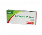 Купить карведилол-тева, таблетки 12,5мг, 30 шт в Бору