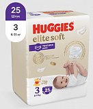 Huggies (Хаггис) трусики EliteSoft 3, 6-11кг 25 шт
