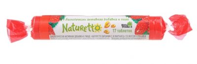 Купить натуретто, витамины+марганец со вкусом клубники, таблетки 39г бад в Бору