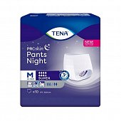 Купить tena proskin pants night super (тена) подгузники-трусы размер m, 10 шт в Бору