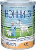 Купить нэнни 3 смесь на основе натурального козьего молока с пребиотиками с 12 месяцев, 400г в Бору