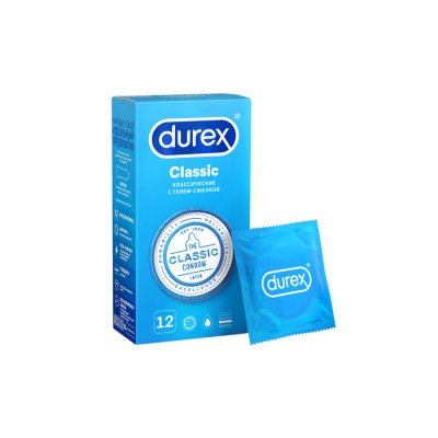 Купить durex (дюрекс) презервативы classic 12шт в Бору
