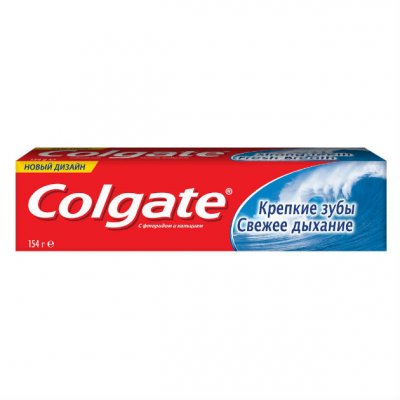 Купить колгейт (colgate) зубная паста крепкие зубы свежее дыхание, 100мл в Бору