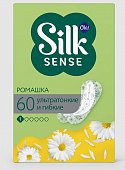 Купить ola! (ола) прокладки ежедневные silk sens light deo стринг-мультиформ ромашка, 60 шт в Бору