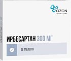 Купить ирбесартан, таблетки 300мг, 28 шт в Бору